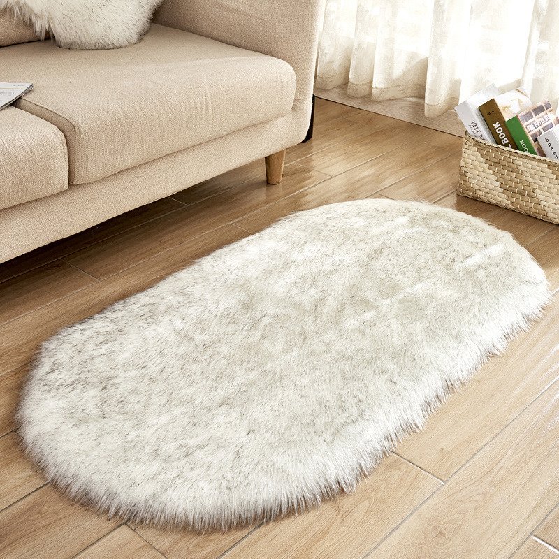 Fluffy 6cm Plush Carpet Fuzzy Wool Floor Mat Multicolor Oval Soft Living Room Bedroom Aldult Boys Girls Home Decor Cute Fashion Fluffy 6cm Plush Carpet Fuzzy Wool Floor Mat Multicolor Oval Soft Living Room Bedroom Aldult Boys Girls Home Decor Cute Fashion