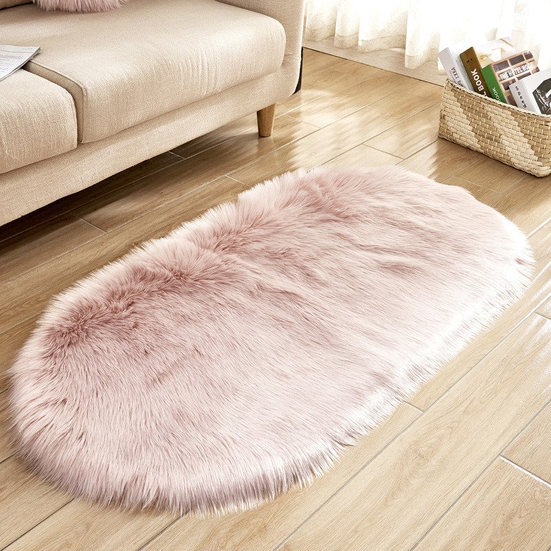 Fluffy 6cm Plush Carpet Fuzzy Wool Floor Mat Multicolor Oval Soft Living Room Bedroom Aldult Boys Girls Home Decor Cute Fashion Fluffy 6cm Plush Carpet Fuzzy Wool Floor Mat Multicolor Oval Soft Living Room Bedroom Aldult Boys Girls Home Decor Cute Fashion